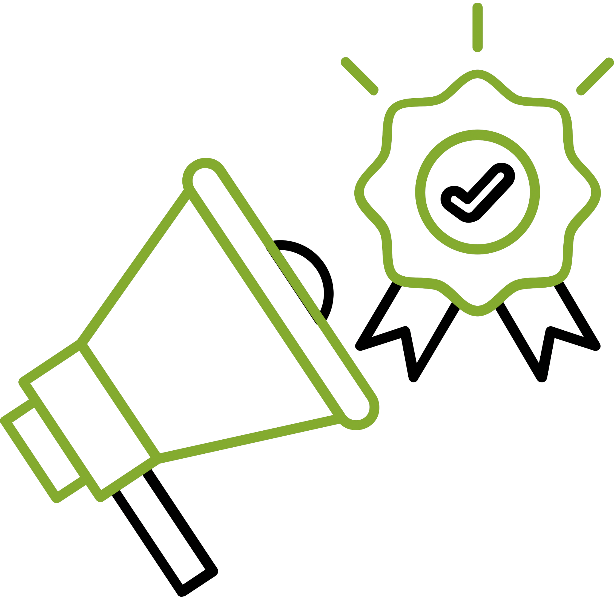 أيقونة التوعية الوقائية